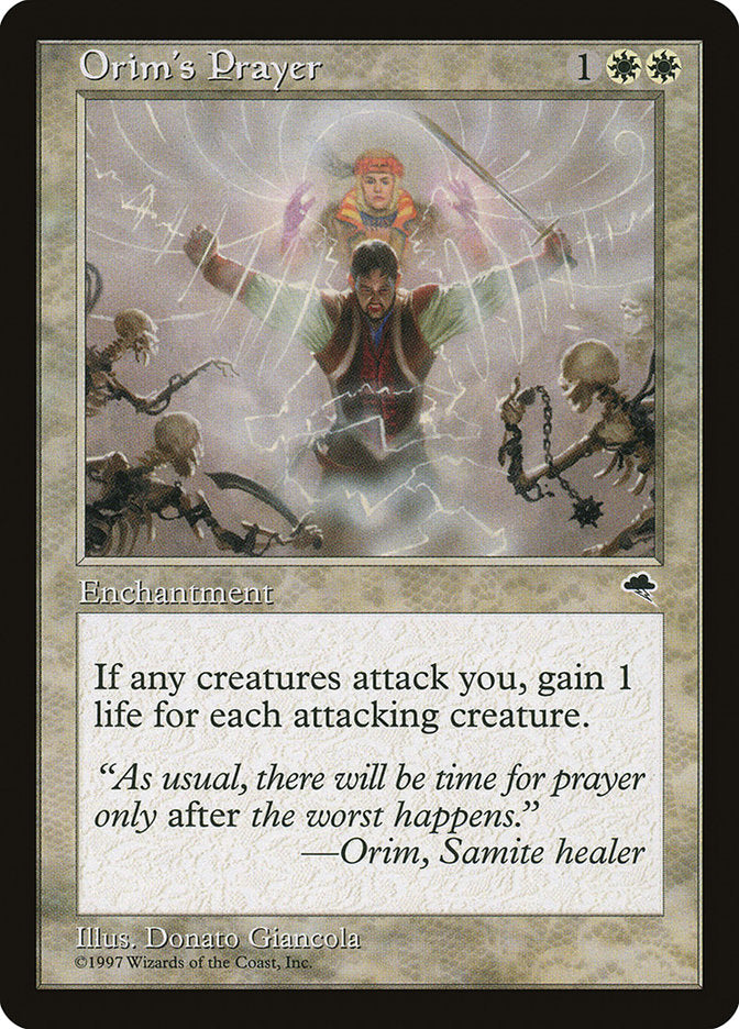 Prece de Orim / Orim's Prayer - Magic: The Gathering - MoxLand