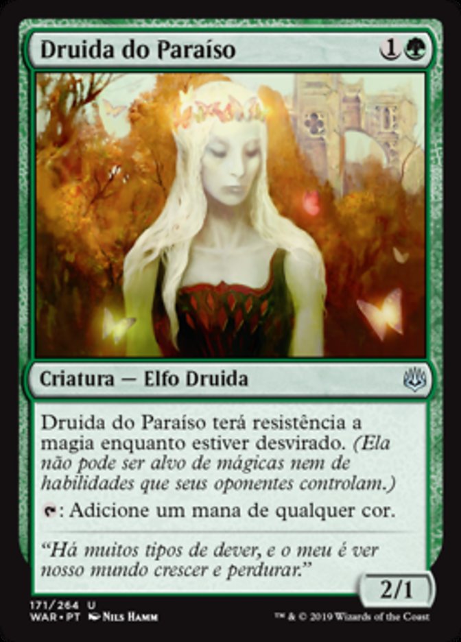 Druida do Paraíso / Paradise Druid - Magic: The Gathering - MoxLand