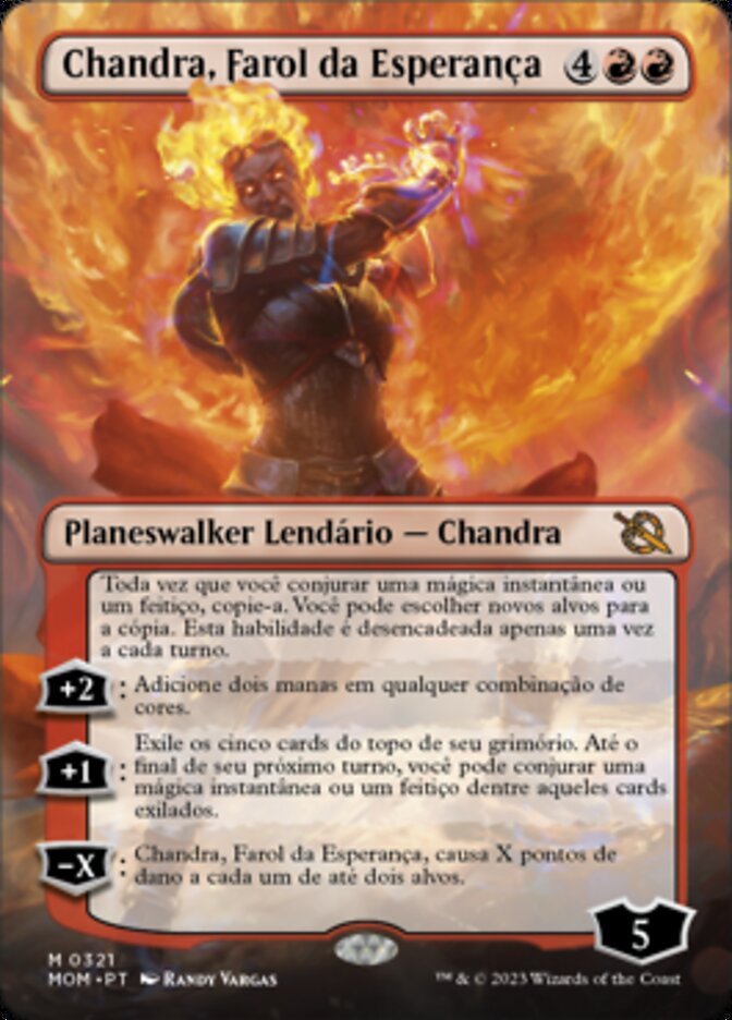 Chandra, Farol da Esperança / Chandra, Hope's Beacon - Magic: The Gathering - MoxLand