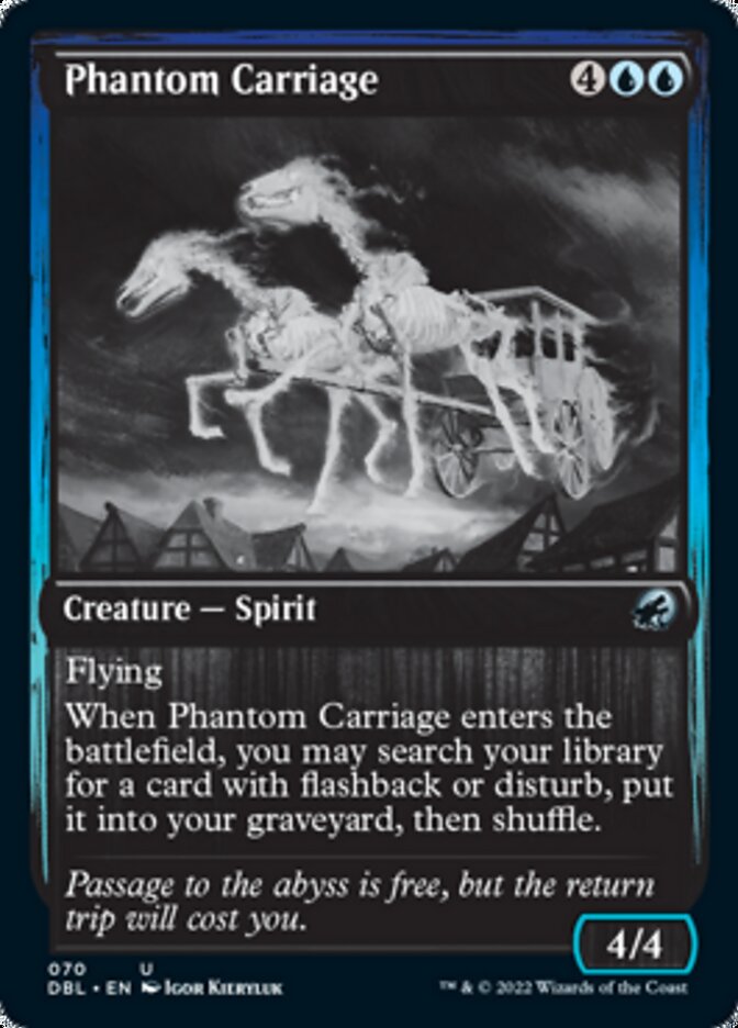 Carruagem Fantasma / Phantom Carriage - Magic: The Gathering - MoxLand