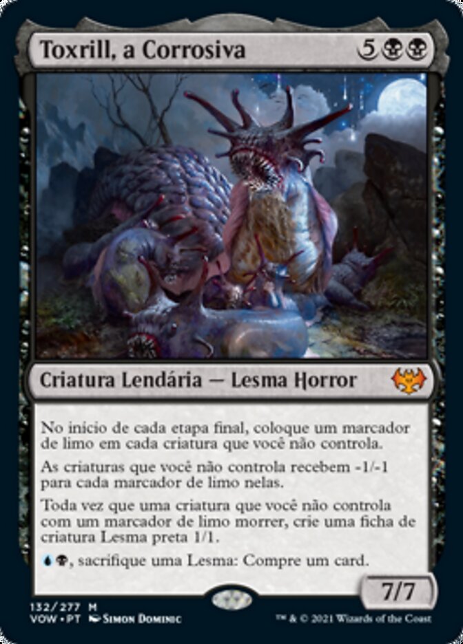 Toxrill, a Corrosiva / Toxrill, the Corrosive - Magic: The Gathering - MoxLand