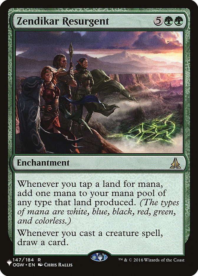 Zendikar Ressurgida / Zendikar Resurgent - Magic: The Gathering - MoxLand