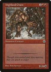 Highland Giant / Highland Giant - Magic: The Gathering - MoxLand