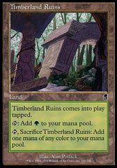 Ruínas na Mata / Timberland Ruins - Magic: The Gathering - MoxLand