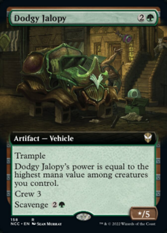 Calhambeque Duvidoso / Dodgy Jalopy - Magic: The Gathering - MoxLand