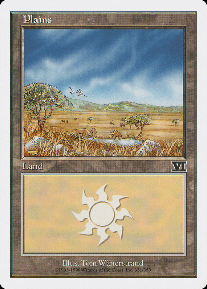 Planície / Plains - Magic: The Gathering - MoxLand