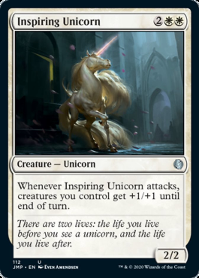 Unicórnio Inspirador / Inspiring Unicorn - Magic: The Gathering - MoxLand