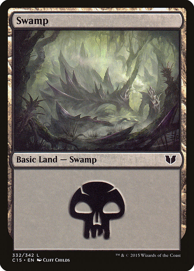 Pântano / Swamp - Magic: The Gathering - MoxLand