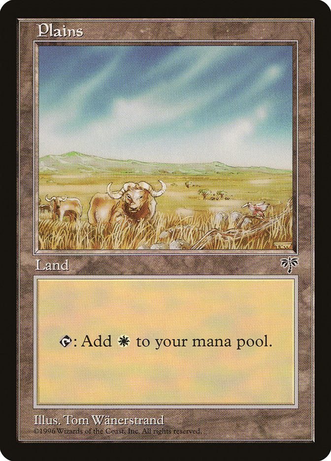 Planície / Plains - Magic: The Gathering - MoxLand