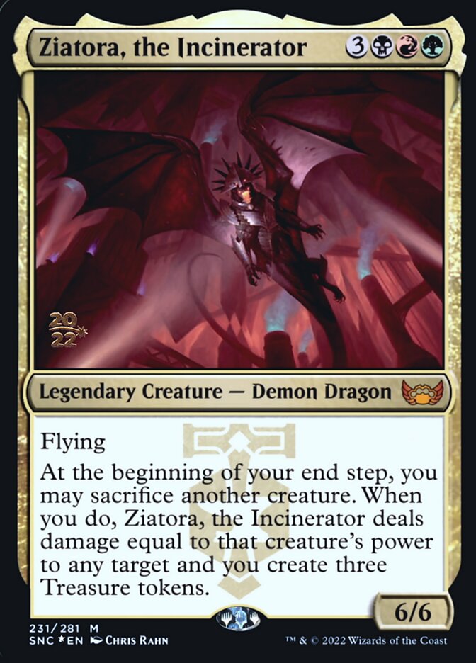 Ziatora, a Incineradora / Ziatora, the Incinerator - Magic: The Gathering - MoxLand