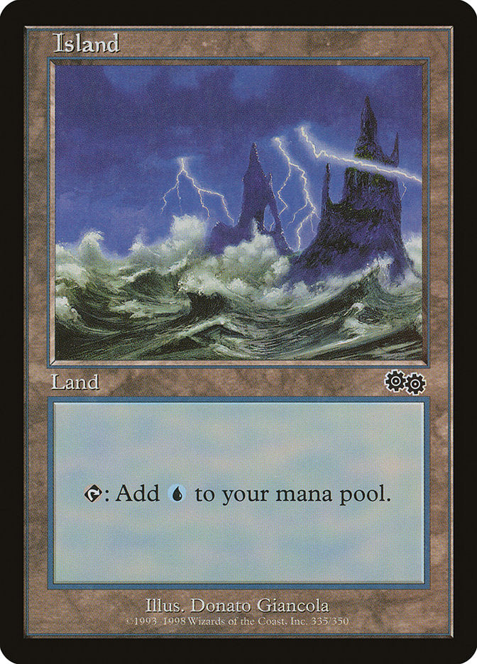 Ilha / Island - Magic: The Gathering - MoxLand