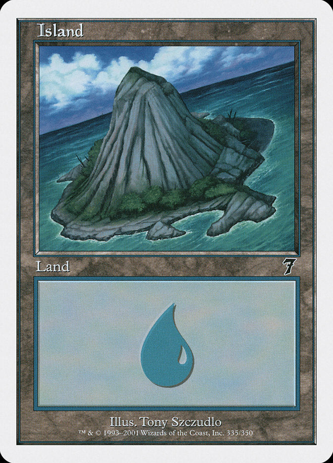 Ilha / Island - Magic: The Gathering - MoxLand