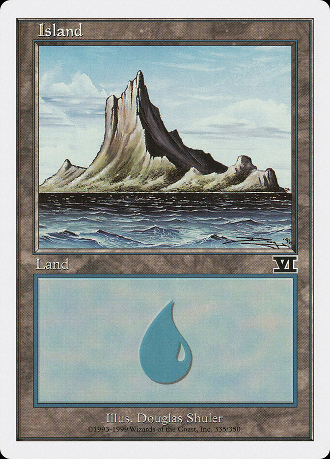 Ilha / Island - Magic: The Gathering - MoxLand