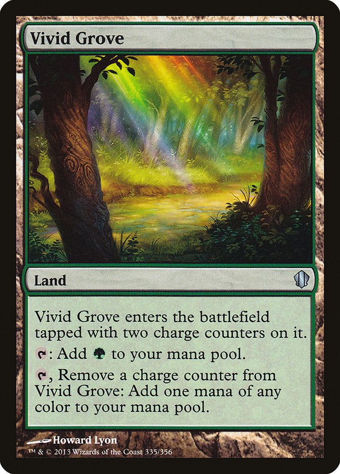 Bosque Vívido / Vivid Grove - Magic: The Gathering - MoxLand