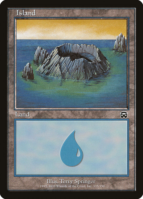 Ilha / Island - Magic: The Gathering - MoxLand