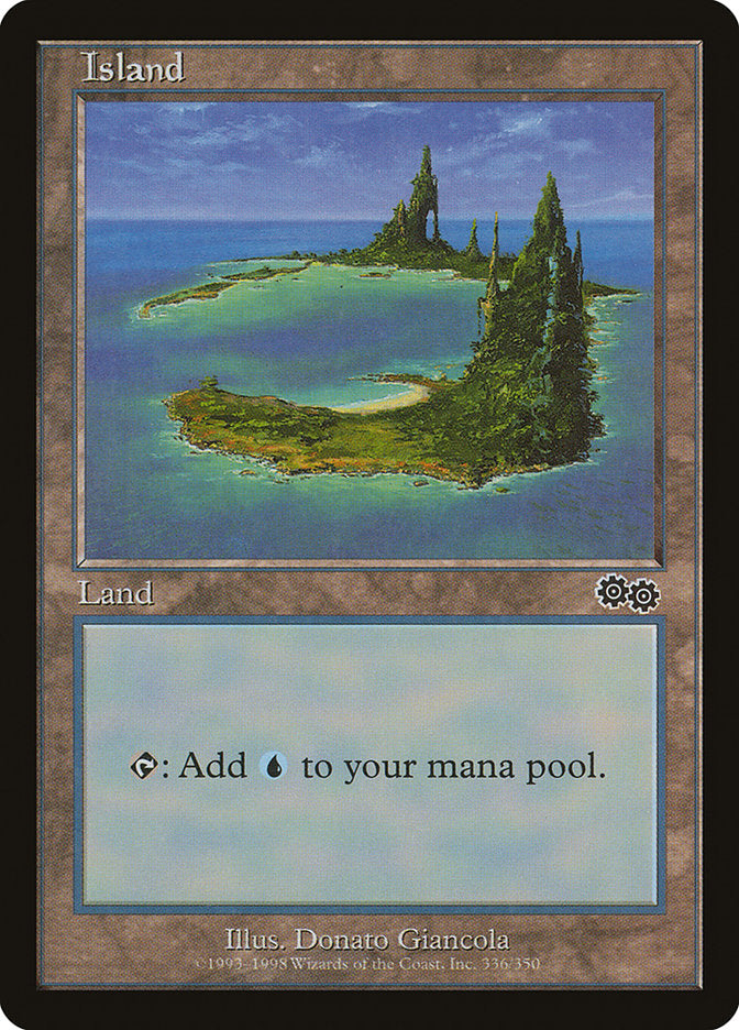 Ilha / Island - Magic: The Gathering - MoxLand