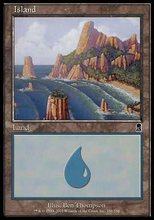 Ilha / Island - Magic: The Gathering - MoxLand