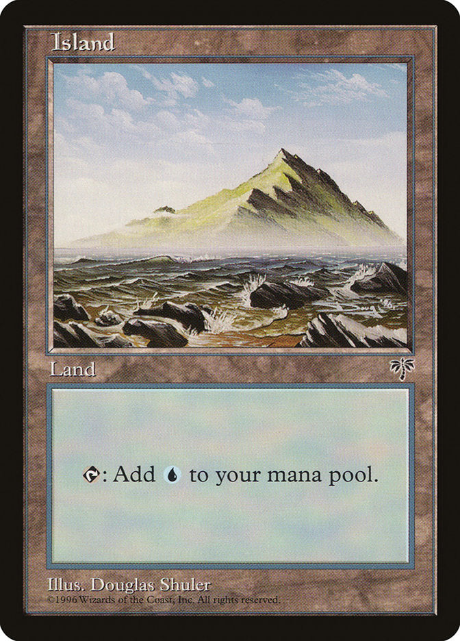 Ilha / Island - Magic: The Gathering - MoxLand