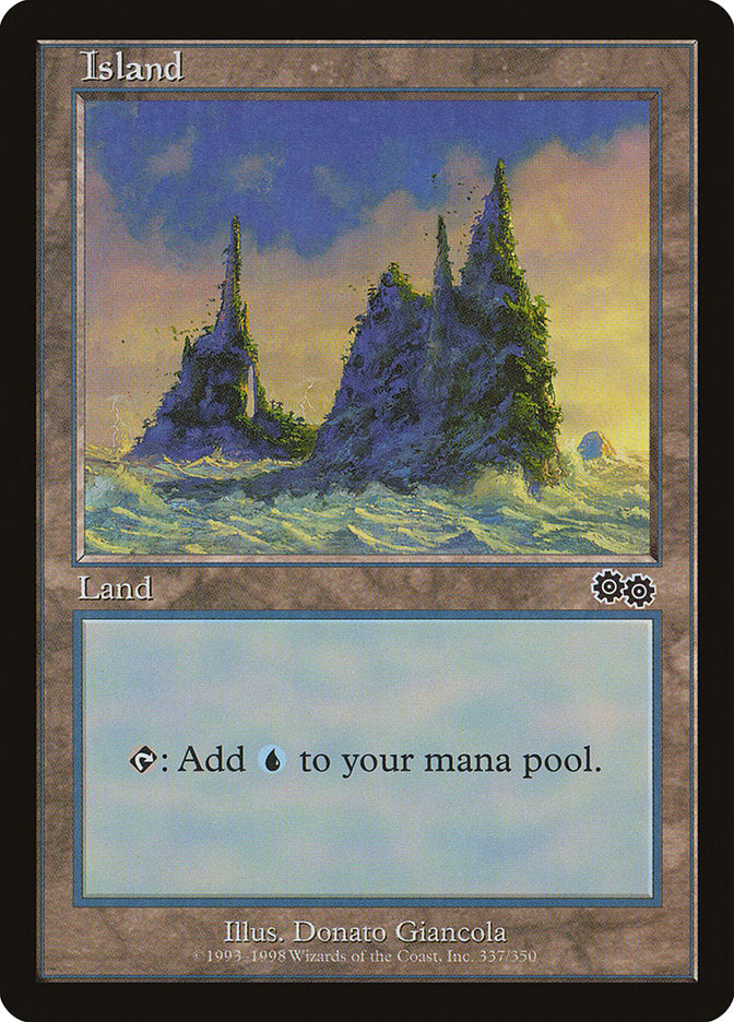 Ilha / Island - Magic: The Gathering - MoxLand