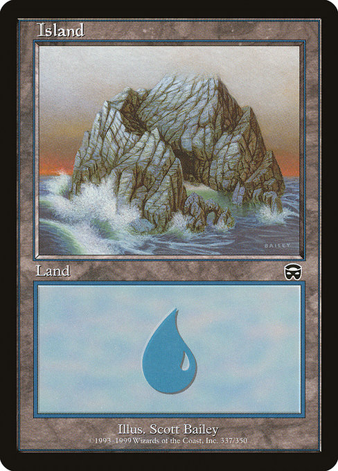 Ilha / Island - Magic: The Gathering - MoxLand