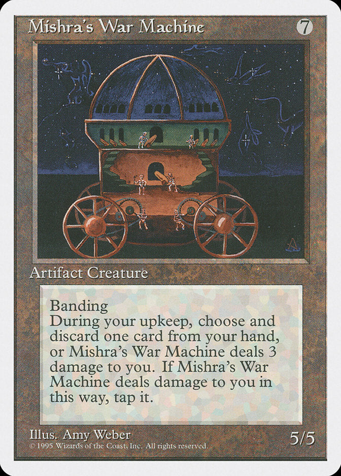 Máquina de Guerra de Mishra / Mishra's War Machine - Magic: The Gathering - MoxLand