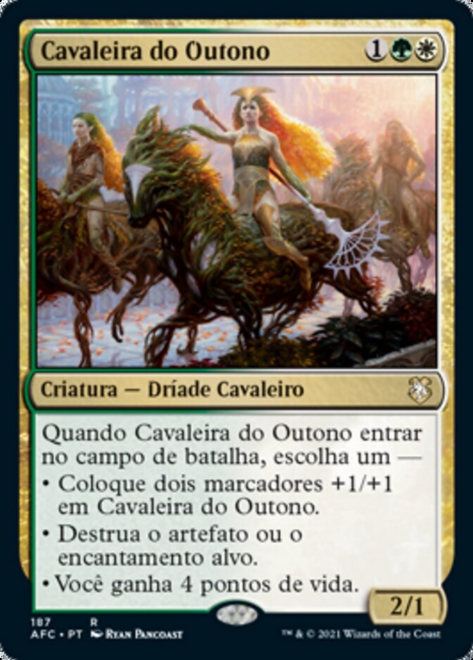 Cavaleira do Outono / Knight of Autumn - Magic: The Gathering - MoxLand