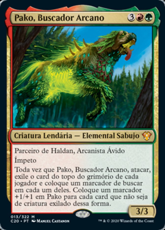 Pako, Buscador Arcano / Pako, Arcane Retriever - Magic: The Gathering - MoxLand