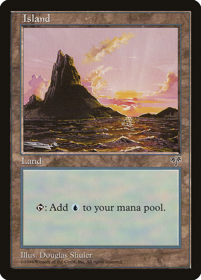 Ilha / Island - Magic: The Gathering - MoxLand