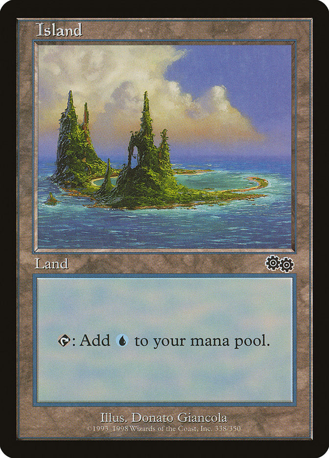 Ilha / Island - Magic: The Gathering - MoxLand