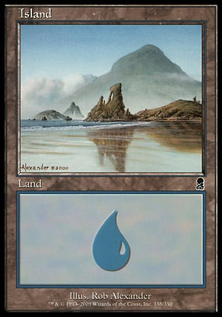 Ilha / Island - Magic: The Gathering - MoxLand