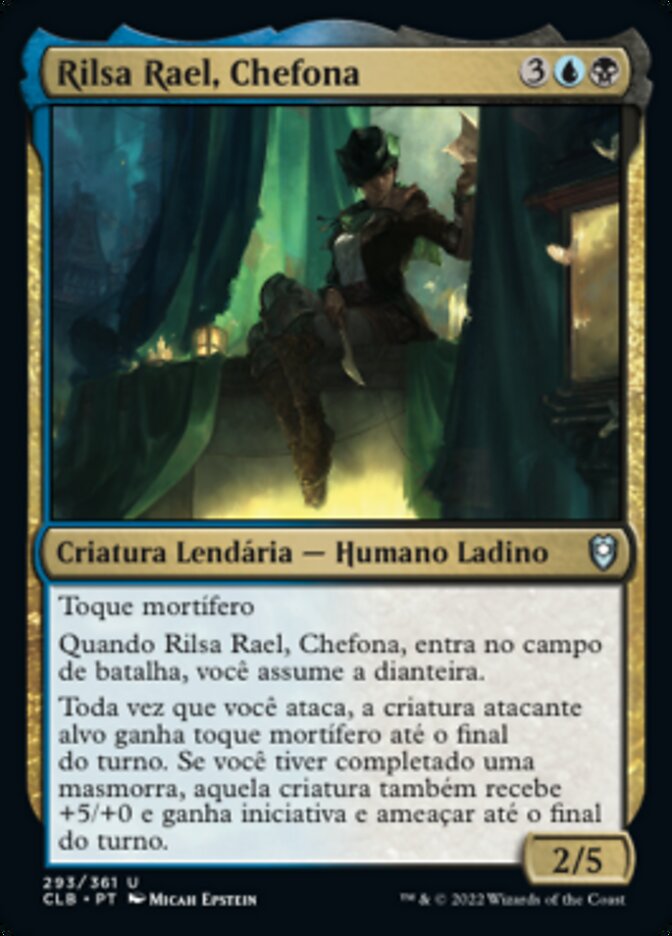 Rilsa Rael, Chefona / Rilsa Rael, Kingpin - Magic: The Gathering - MoxLand