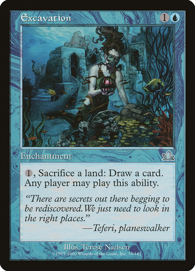 Escavação / Excavation - Magic: The Gathering - MoxLand