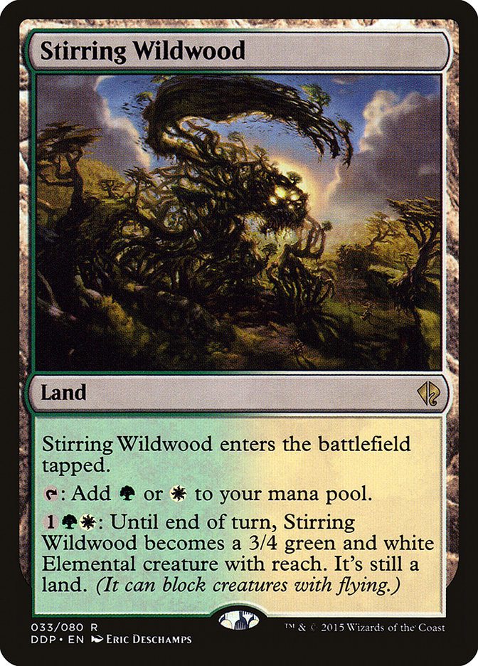 Bosque Selvagem Andarilho / Stirring Wildwood - Magic: The Gathering - MoxLand