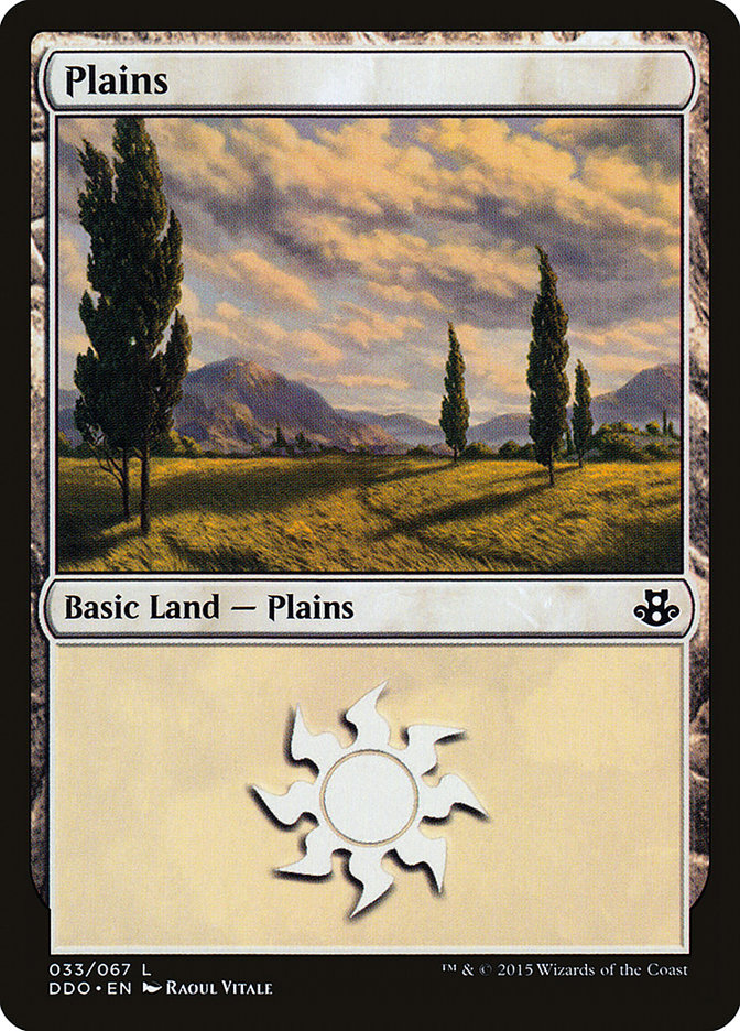 Planície / Plains - Magic: The Gathering - MoxLand