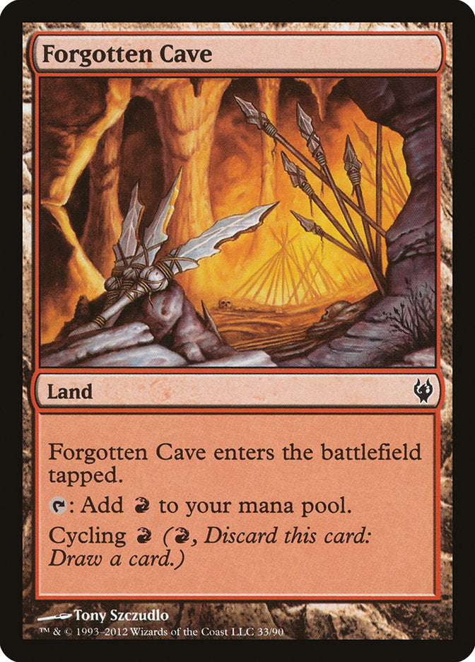 Caverna Esquecida / Forgotten Cave - Magic: The Gathering - MoxLand