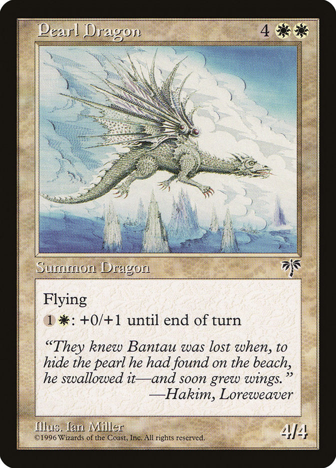 Dragão de Pérola / Pearl Dragon - Magic: The Gathering - MoxLand