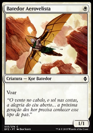 Batedor Aerovelista / Kitesail Scout - Magic: The Gathering - MoxLand