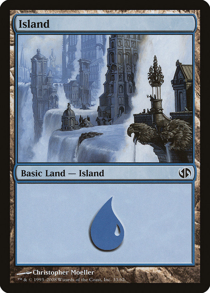 Ilha / Island - Magic: The Gathering - MoxLand