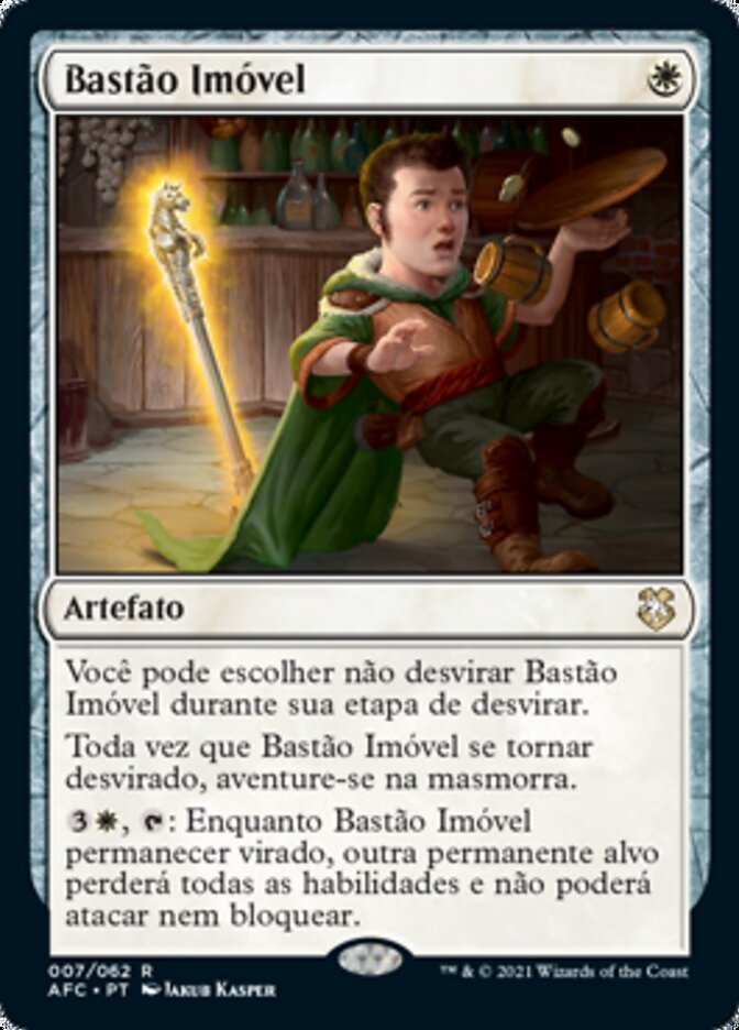 Bastão Imóvel / Immovable Rod - Magic: The Gathering - MoxLand