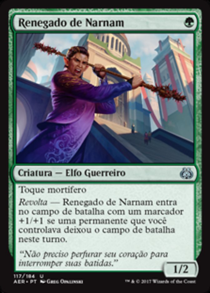 Renegado de Narnam / Narnam Renegade - Magic: The Gathering - MoxLand