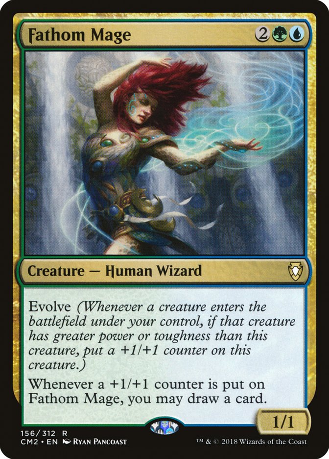 Mago da Compreensão / Fathom Mage - Magic: The Gathering - MoxLand