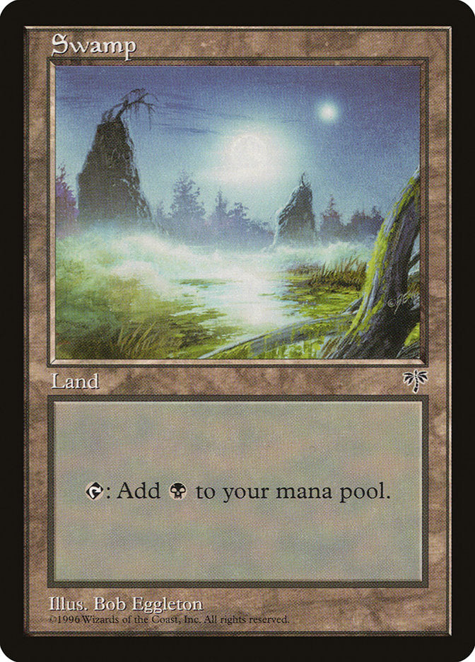 Pântano / Swamp - Magic: The Gathering - MoxLand