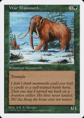 Mamute de Guerra / War Mammoth - Magic: The Gathering - MoxLand