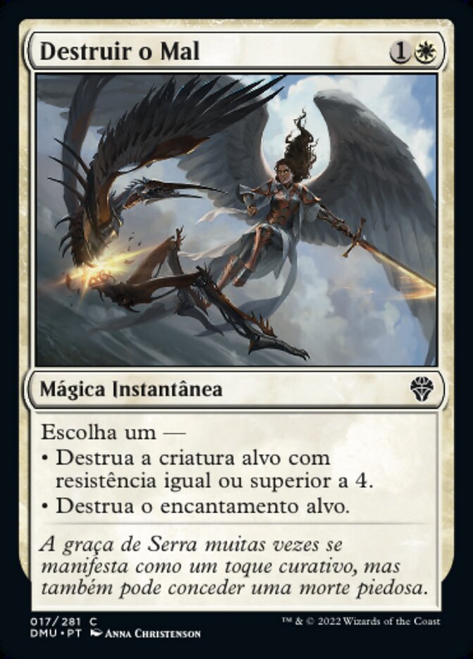 Destruir o Mal / Destroy Evil - Magic: The Gathering - MoxLand