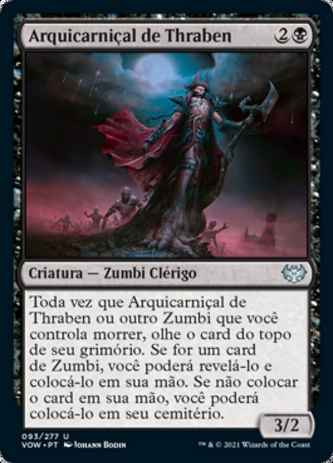 Arquicarniçal de Thraben / Archghoul of Thraben - Magic: The Gathering - MoxLand