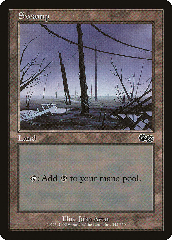 Pântano / Swamp - Magic: The Gathering - MoxLand