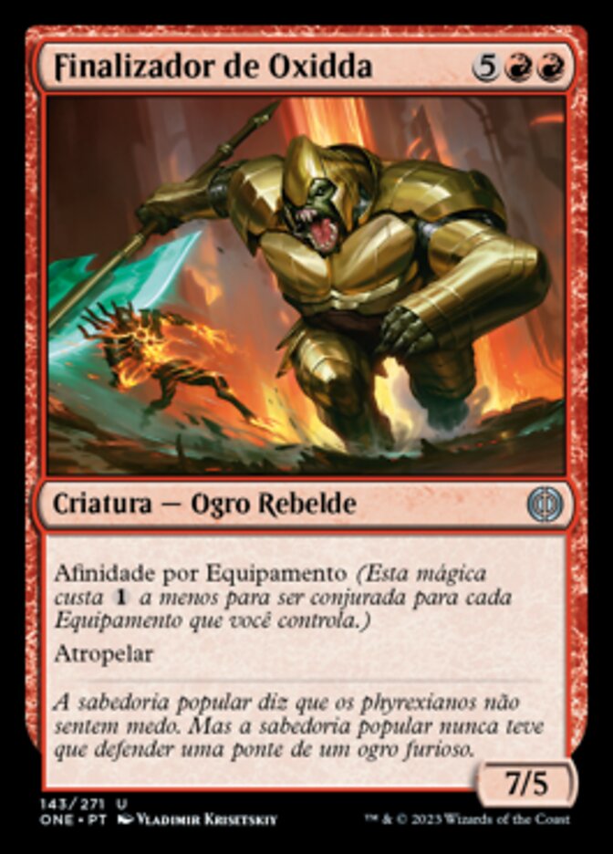 Finalizador de Oxidda / Oxidda Finisher - Magic: The Gathering - MoxLand