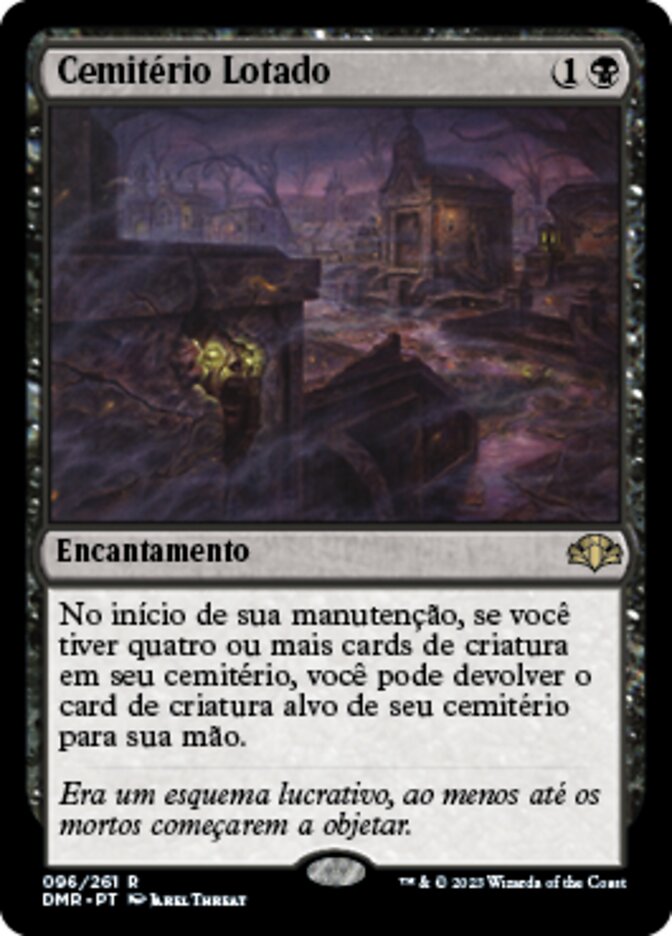 Cemitério Lotado / Oversold Cemetery - Magic: The Gathering - MoxLand