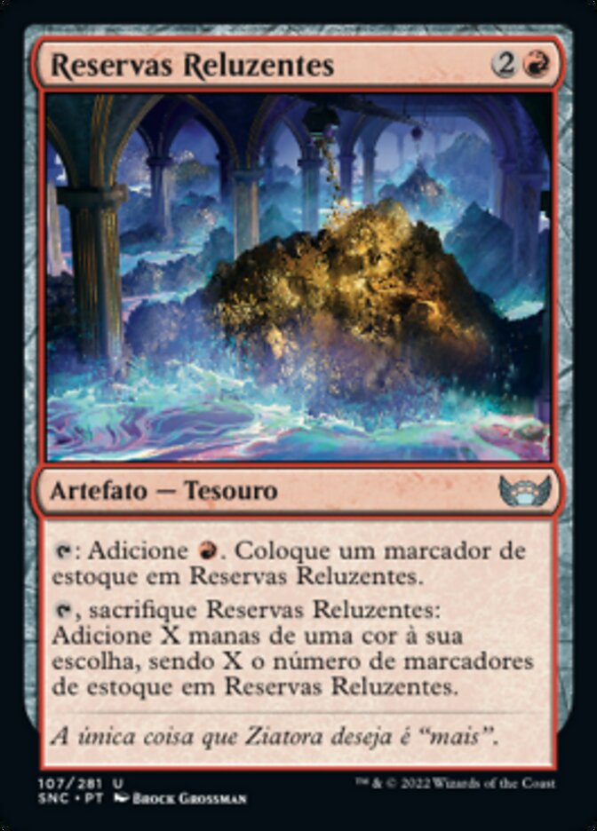 Reservas Reluzentes / Glittering Stockpile - Magic: The Gathering - MoxLand