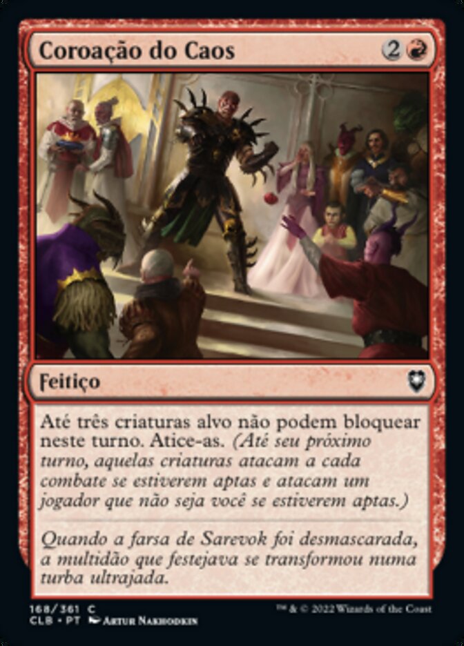 Coroação do Caos / Coronation of Chaos - Magic: The Gathering - MoxLand